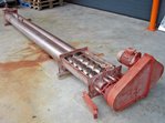 s/s twin screw conveyor 4300 x 2x200 mm