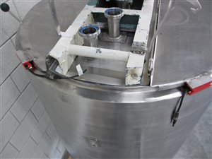 Mengtank met geschraapt hekroerwerk - 1000 liter
