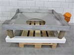 Big bag losstation steuntafel met trilmotor