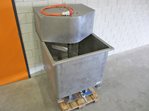 open mengtank met schoepenroerwerk 850 liter