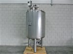 Rvs mengtank 1035 liter - geïsoleerd - weegcellen