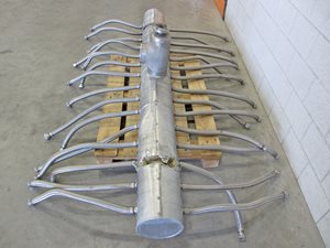 Dubbelassige peddelmenger - rvs - 6000 Liter - directe stoominjectie