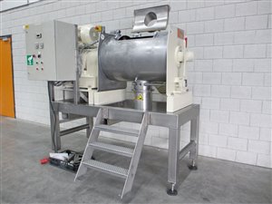 Lödige FM 300 D ploegschaarmenger met kluitenbreker - rvs