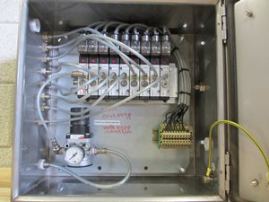 Rittal besturingskast met pneumatische ventielen