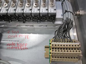 Rittal besturingskast met pneumatische ventielen
