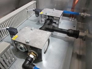 Rittal besturingskast met Festo pneumatiek instrumentatie - ongebruikt