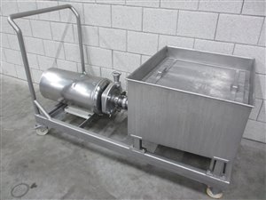 Fristam FP 742 A mobiele pomp met reservoir