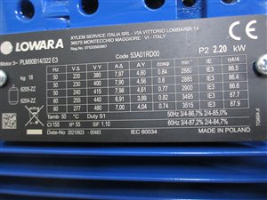 Lowara SVH14N022T/4 centrifugaalpomp met Hydrovar pompbesturing