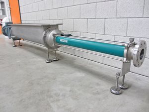 Netzsch Nemo BF NM045 wormpomp met invoerhopper