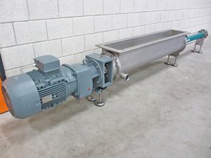 Netzsch Nemo BF NM045 wormpomp met invoerhopper