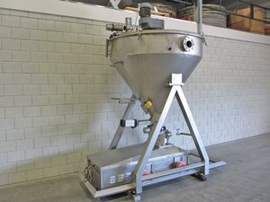 Karl Schnell KS tandradpomp-systeem 8/12 met toevoersilo