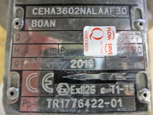 Zijkanaalpomp SIHI CEHA 3602 (5 m3/h - 8 m) - ongebruikt