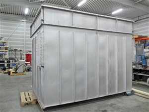 Stoffilter 25000 m3/h persluchtgereinigd
