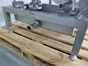 Filterset met 2x DN65 haakse buisfilter