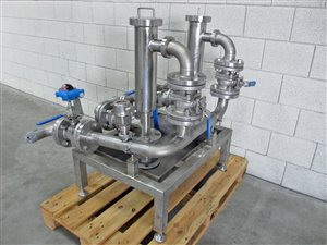 Filterset met 2x DN65 haakse buisfilter