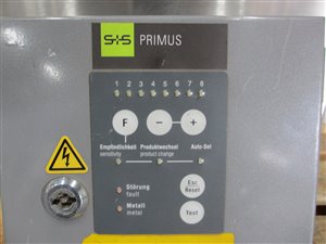 S+S Rapid Vario 200 FS metaaldetector met separator