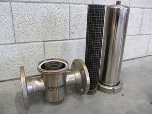Ultrafilter P-EG rvs filterhuis voor gasfiltratie - DN 50