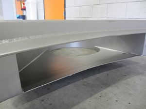 Tussencilinder voor Allgaier TSM 2600 - rvs
