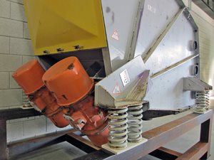 Rollier ME 100 3 zeefmachine - 3 fracties