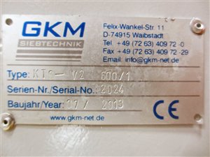 GKM KTS-V2 600 controlezeef