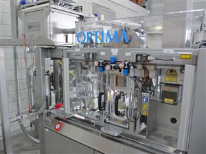 Optima CFL1 capsule vulmachine met poederinname