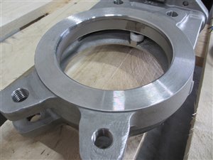 CMO DN125 plaatafsluiter