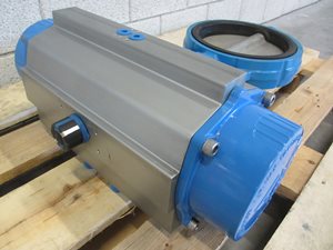 Econ DN 200 PN 16 vlinderklep - pneumatisch bediend