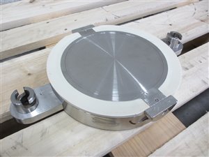 GEA BUCK split vlinderklep voor container montage