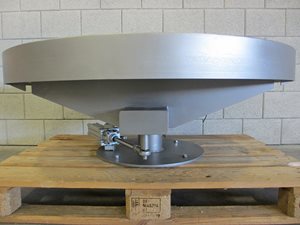 Transportband draaitafel - schakelband - 405 x 1040 mm