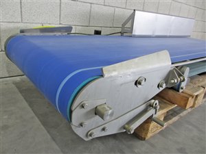Rvs transportband 750 x 2100 mm