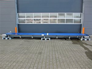 Rvs transportband 1000 x 7800 mm