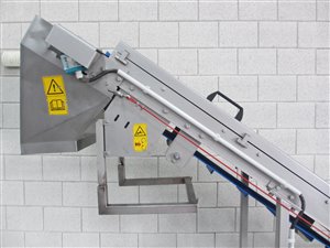 Mobiele opvoerband - uitstorthoogte 196-230 cm