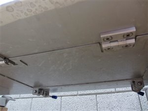 Rvs transportband - verdeelband 300 x 2000 mm