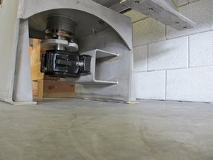 rvs opvoerschroef horizontaal / verticaal