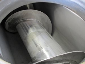 rvs opvoerschroef horizontaal / verticaal