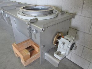 rvs opvoerschroef horizontaal / verticaal