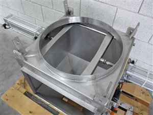 Unit voor het gecontroleerd legen van big bags