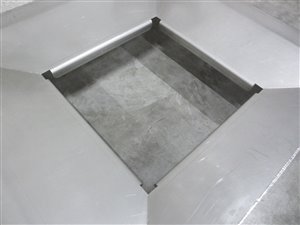 AZO big bag losstation steuntafel
