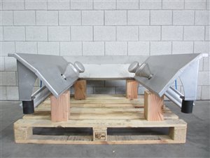 Big bag losstation steuntafel met massage systeem