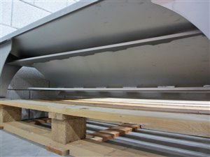 Big bag losstation steuntafel