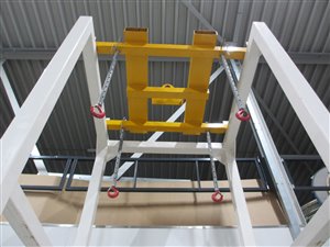 Emde BE 1500 Big bag losstation