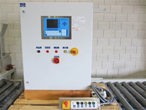 big bag vulstation met palletmagazijn en rollenbanen