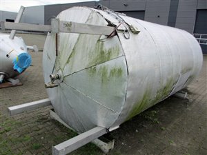 10.000 liter rvs tank - isolatie