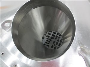 rvs hopper 300 liter - rond