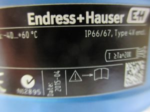 E+H Promass F 100 DN15 coriolis massaflowmeter