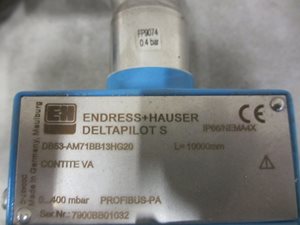 E+H Deltapilot niveaumelder voor bassins tot 5 m diep