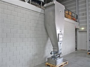 Brabender DDSR60 volumetrische doseerder met toevoersilo