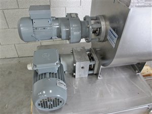 Brabender DDSR60 volumetrische doseerder met toevoersilo