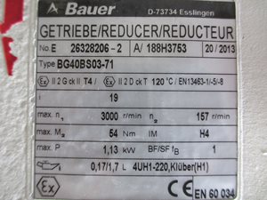 Gericke GAC 232 doseerder - woelelement - ATEX - wegend